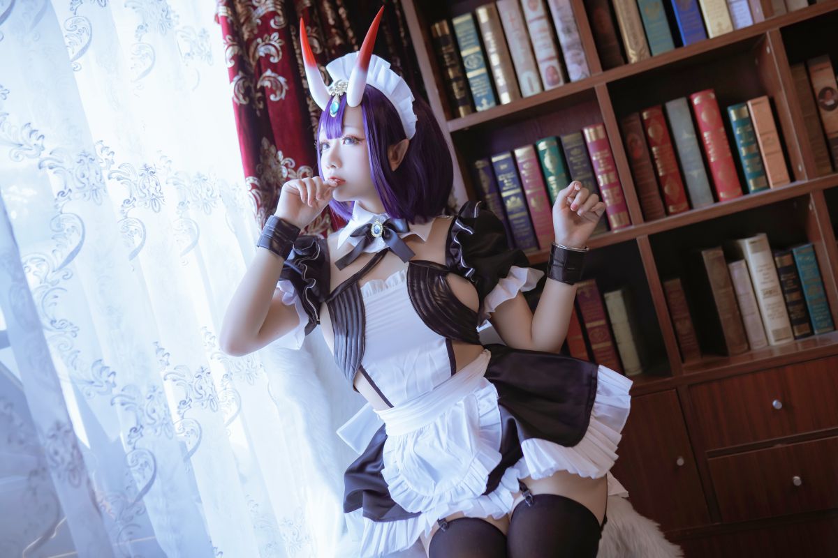 [Cosplay]日奈娇 - 酒吞女仆-第4张图片-福利社