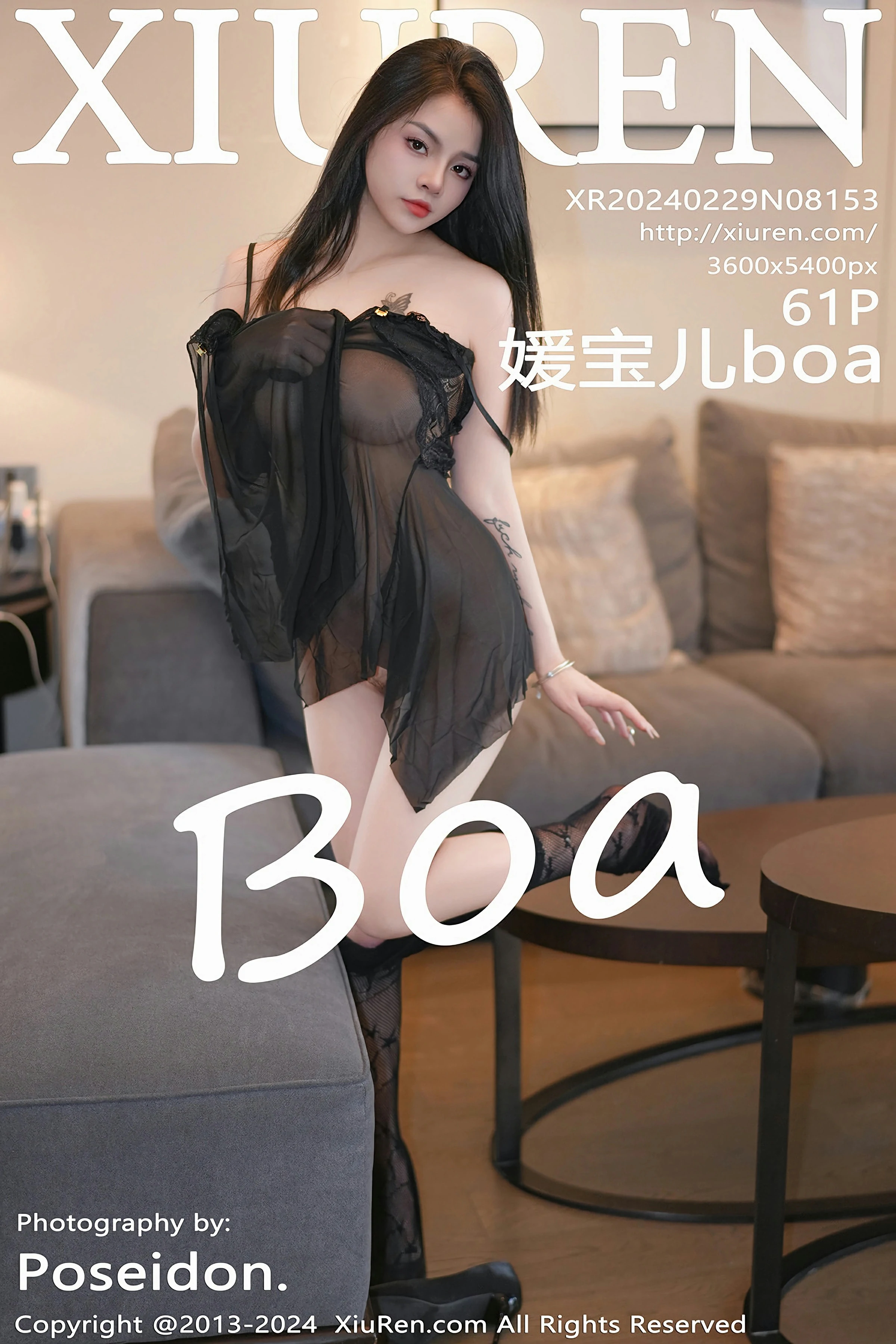 [XiuRen秀人网] 2024.02.29 No.8153 媛宝儿boa[62P]