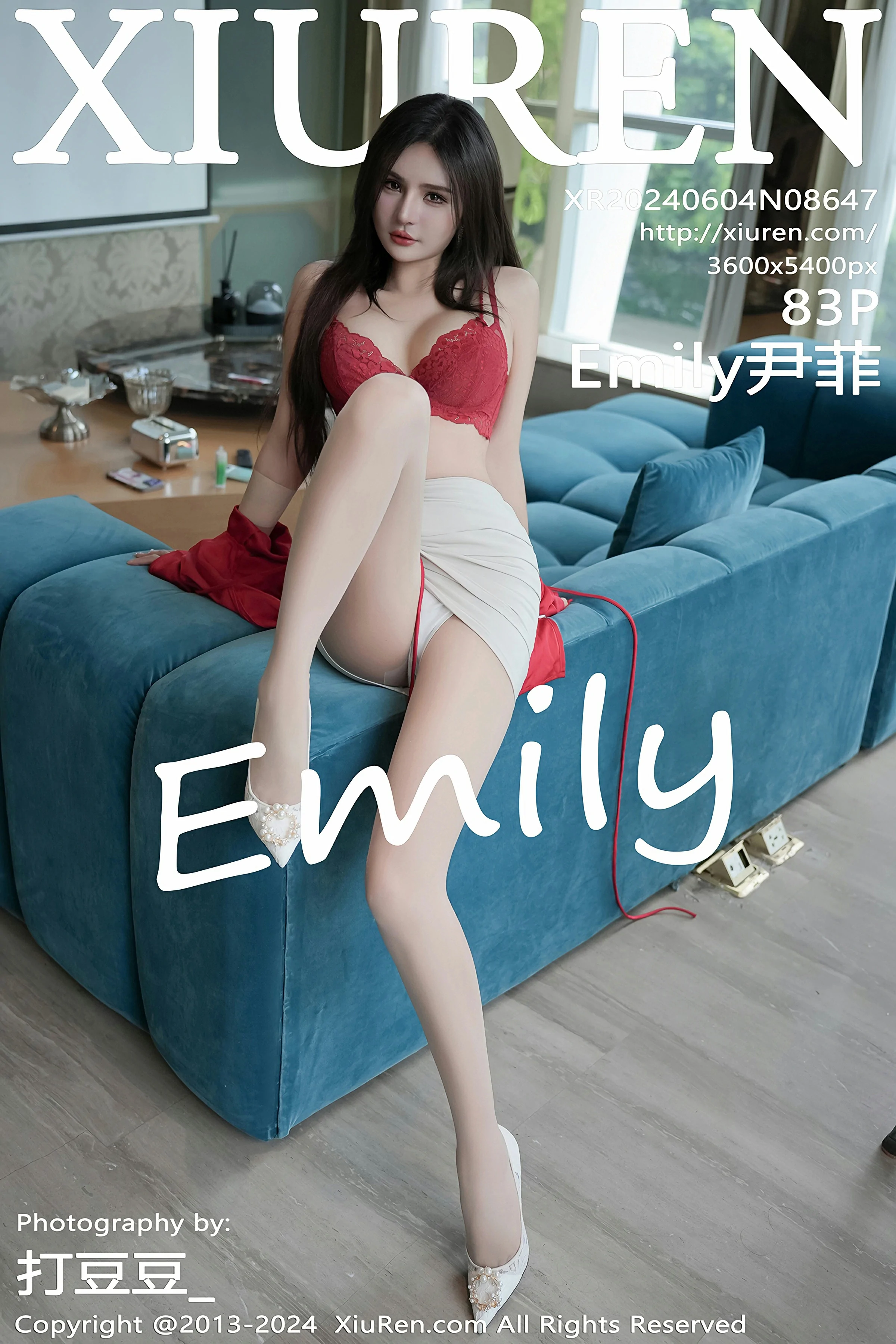 [XiuRen秀人网] 2024.06.04 No.8647 Emily尹菲 第1张