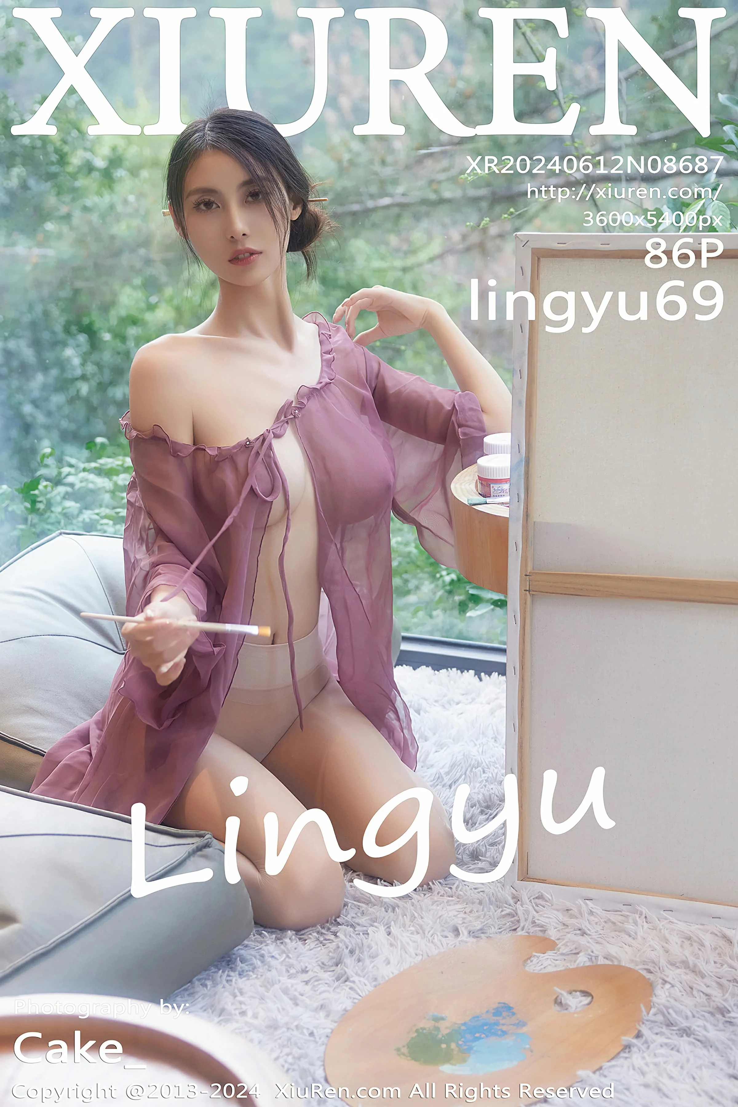 [XiuRen秀人网] 2024.06.12 No.8687 lingyu69 第1张