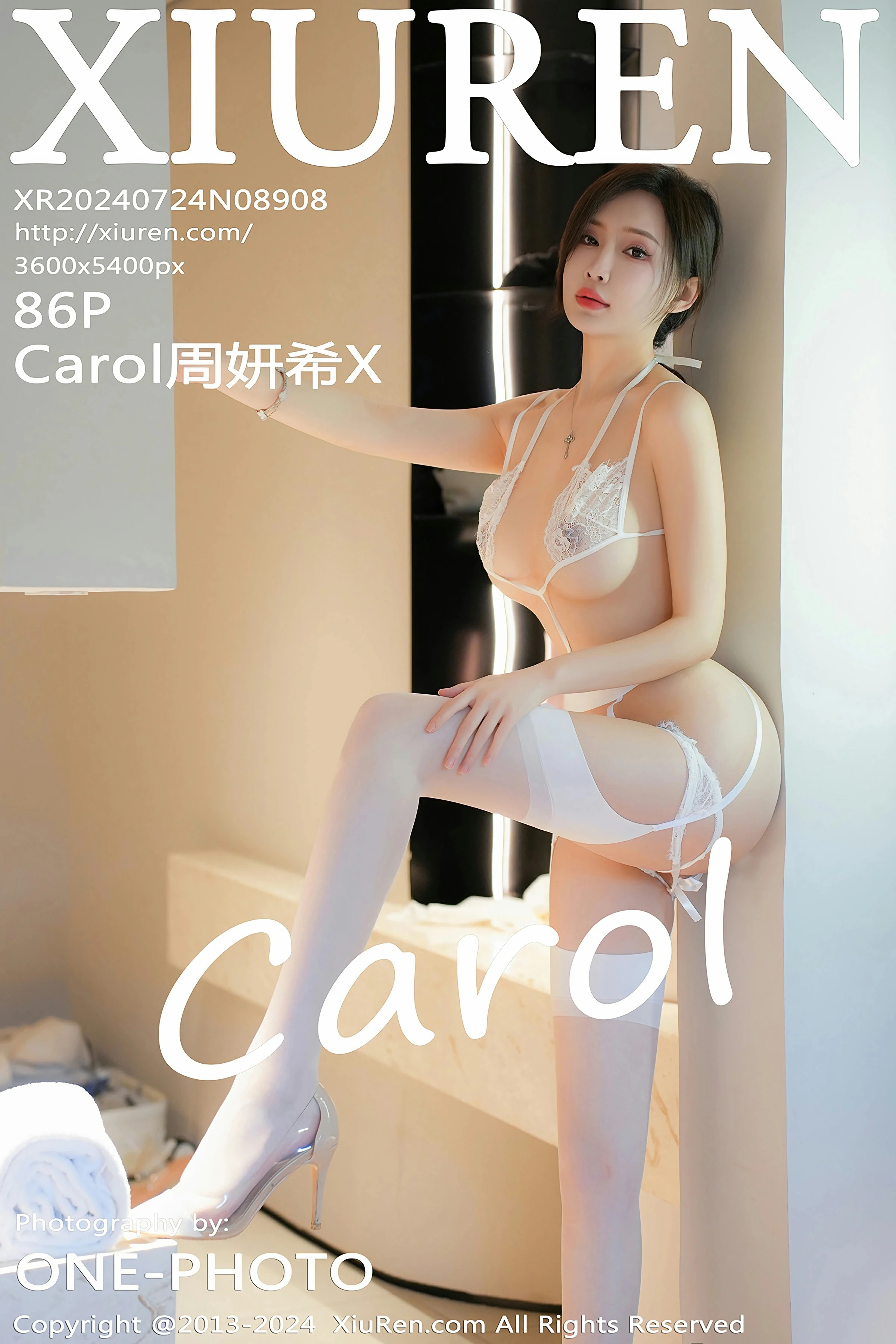 [XiuRen秀人网] 2024.07.24 No.8908 Carol周妍希X 第1张