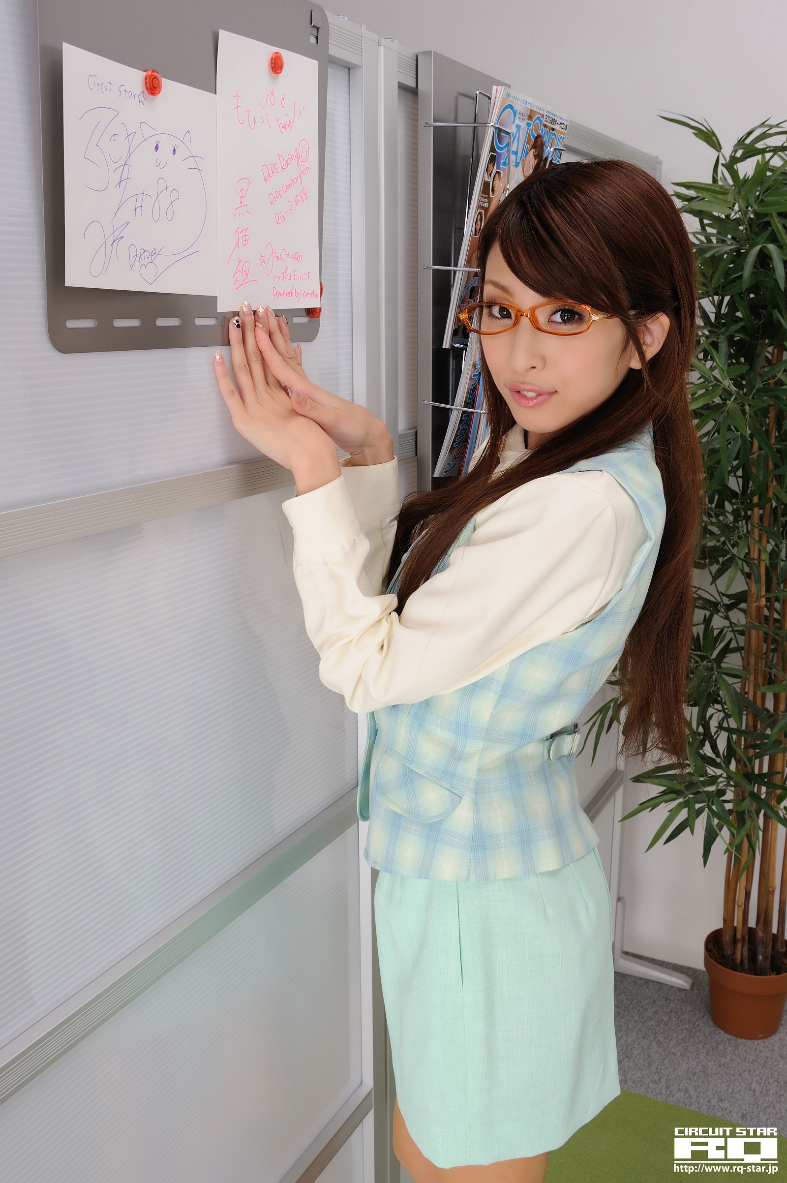 [RQ-STAR美女] NO.0293 Mirei Kurosawa 鼪g美憐 Office Lady3