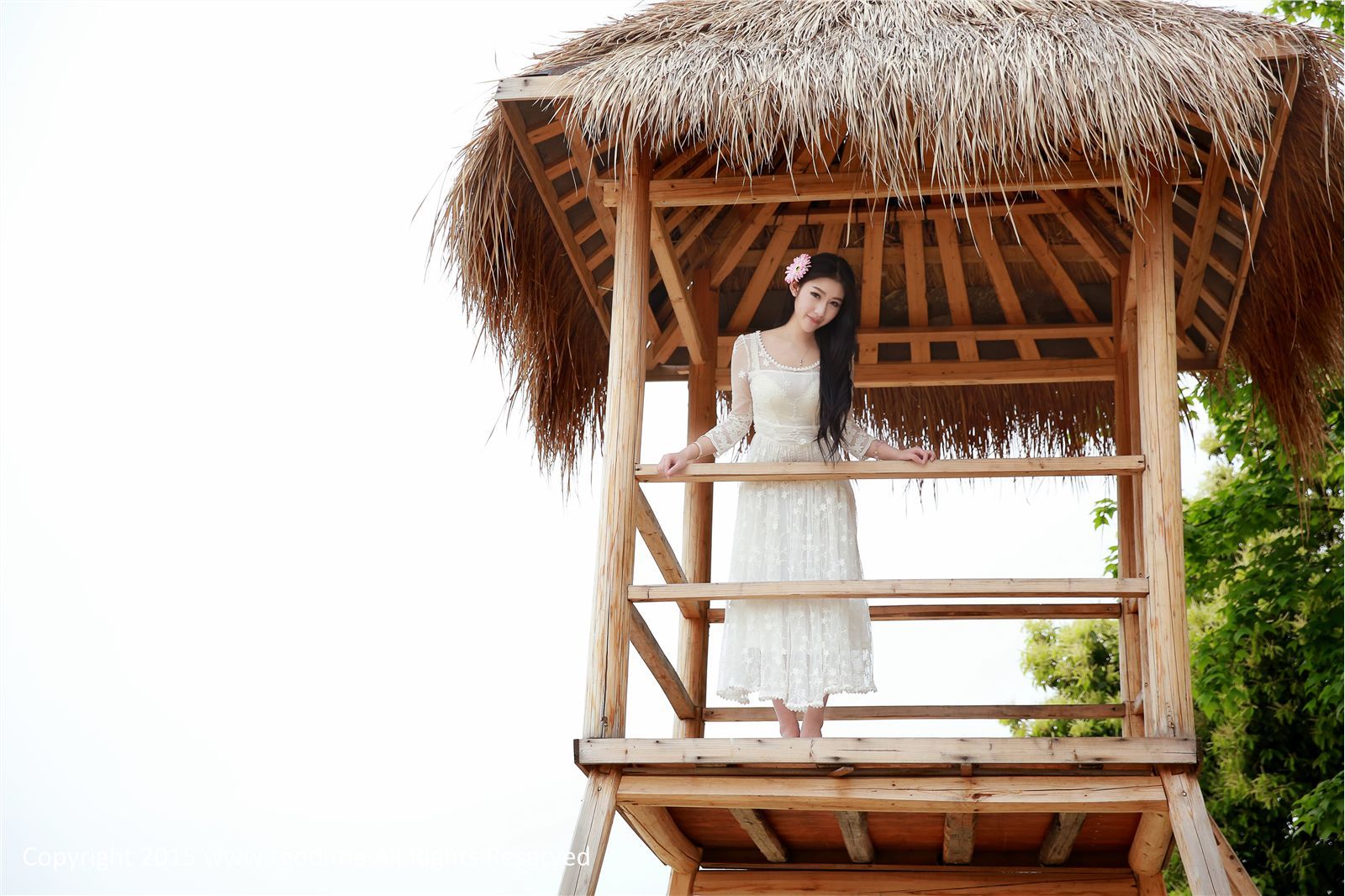 [TGOD写真] 2015.05.08 女神驾到 九江花源谷 青春女神鲁思羽 夏静镜3