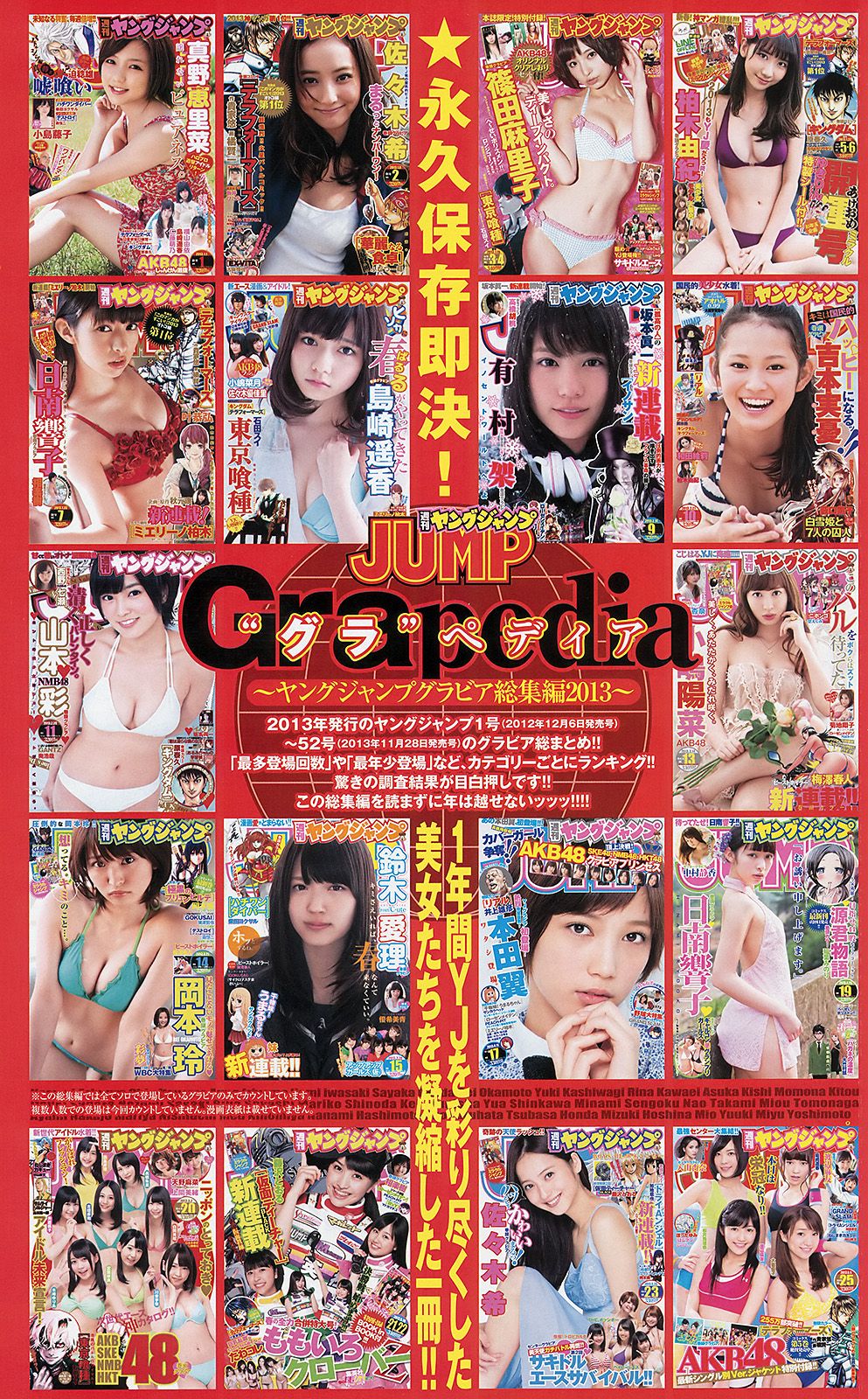 [Weekly Young Jump] 2014 No.04-05 篠田麻里子 おのののか 内田真礼2