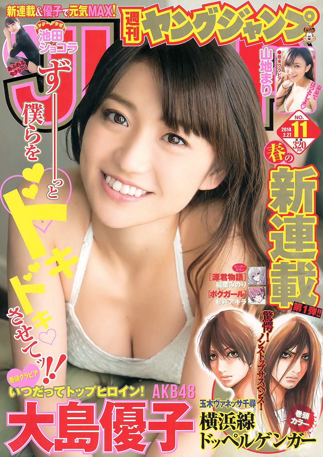 [Weekly Young Jump] 2014 No.11 大島優子 池田ショコラ 山地まり0