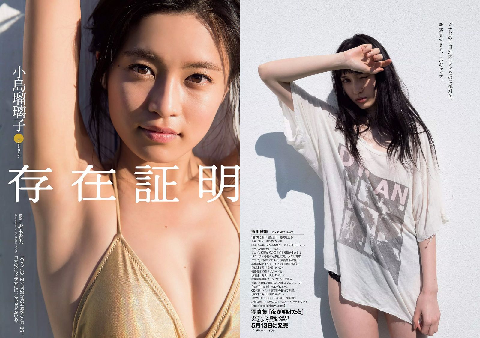 [Weekly Playboy] 2015.04 No.17 市川紗椰 小島瑠璃子 星名美津紀 森カノン 川栄李奈 小島みなみ 笛木優子 二宮沙樹2