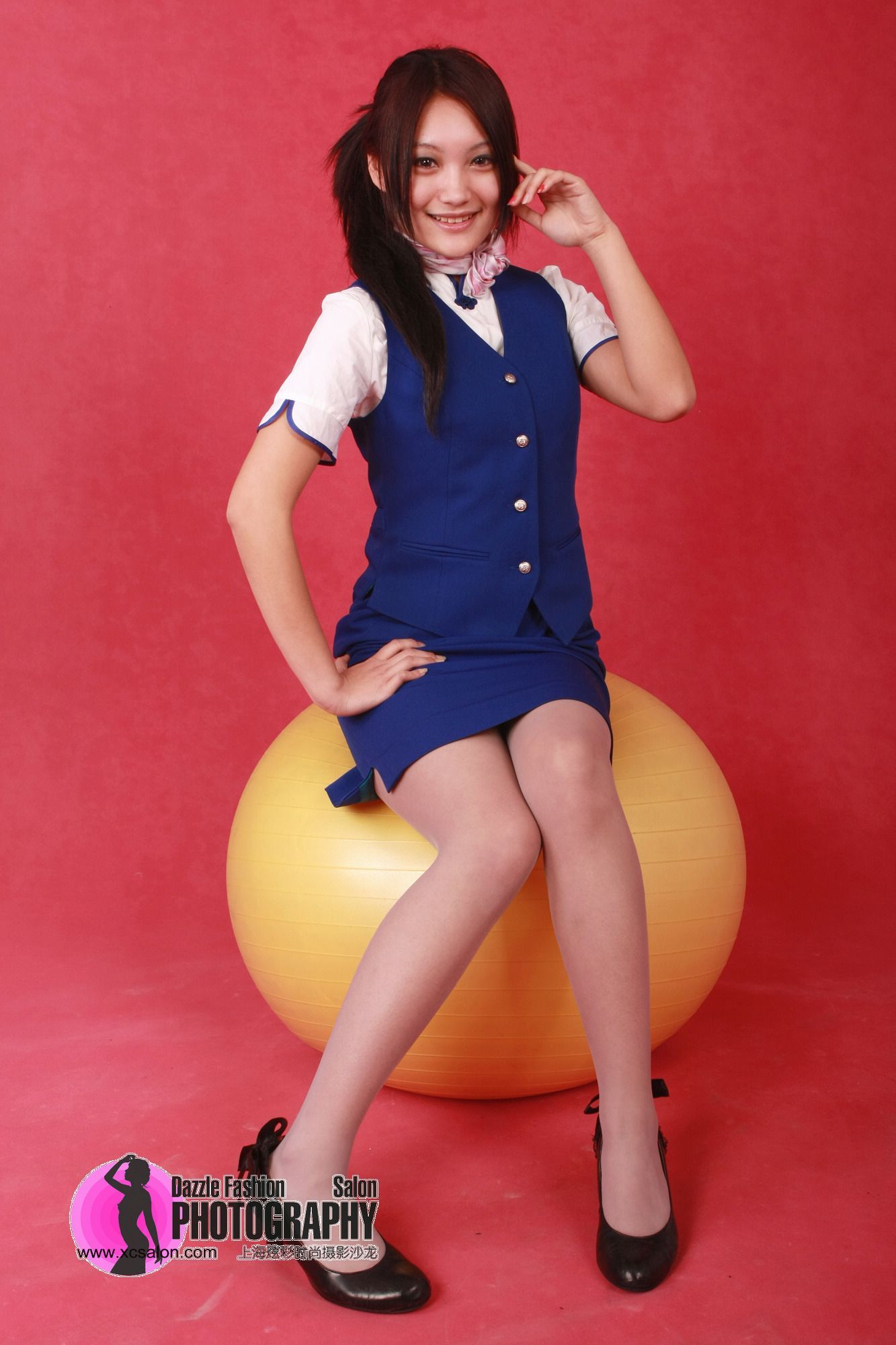 [炫彩摄影沙龙]20100616_COCO_空姐制服_010